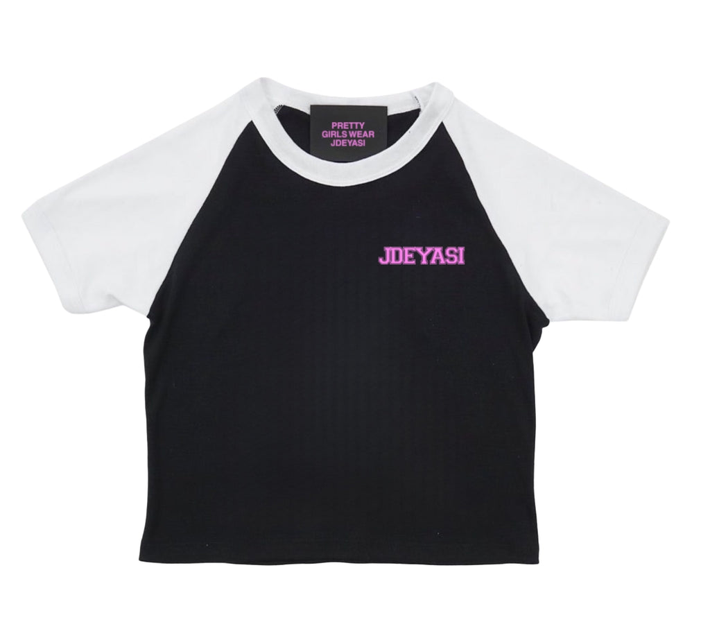 PINK JDEYASI BABY TEE